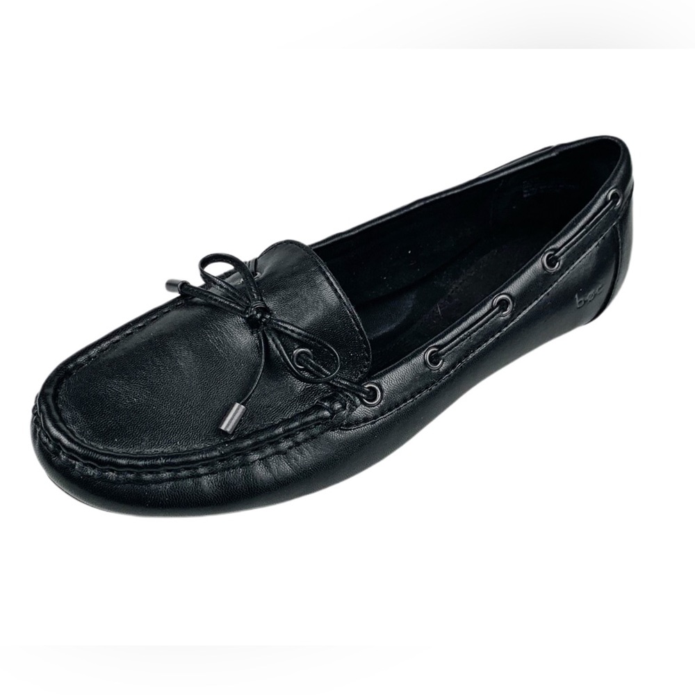 Boc Womens Black Moccasin Loafer Size 9